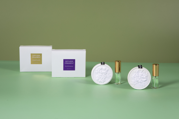 scented clay hanger +5ml fragrance oil in gift box